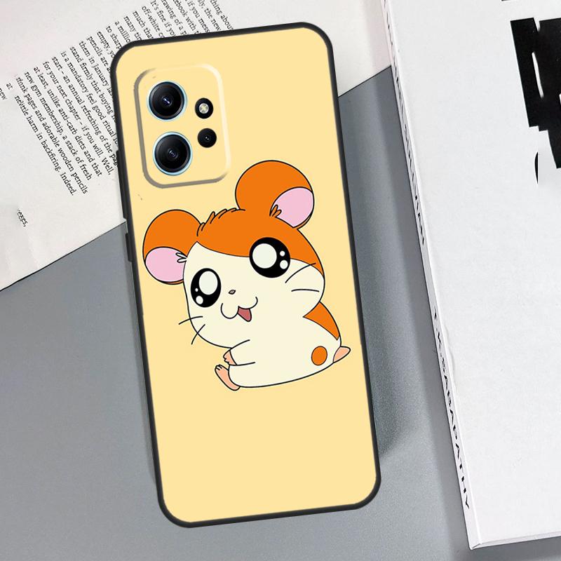Cute Funny Hamster Case For Xiaomi Redmi Note 13 11 10 12 14 15 Pro Plus Cover For Redmi 15 15C 14C 10C 13C 12C
