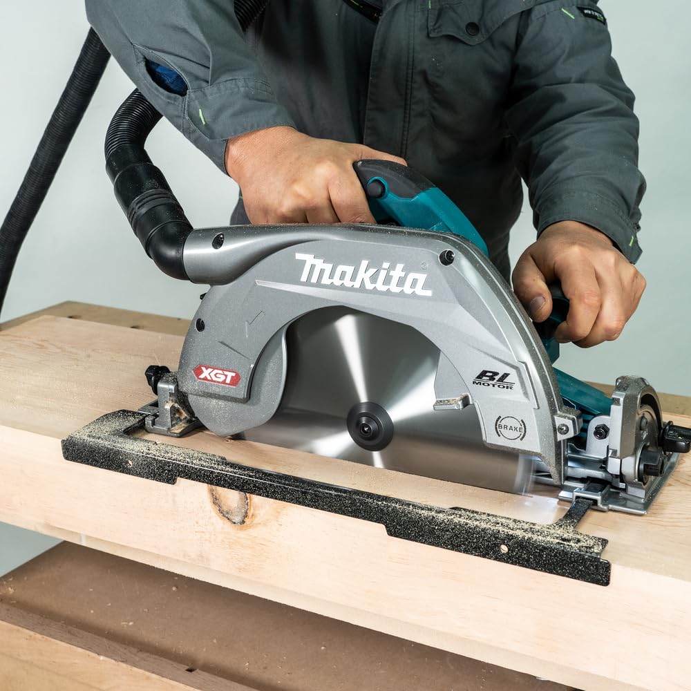Makita 260 mm wiederaufladbare Kreissäge, 40 Vmax, separat erhältlich, HS011GZ, blauer Akku/Ladegerät