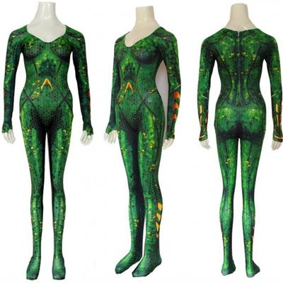 Mermaid Meira Mera Cosplay Clothing Justice League Cos