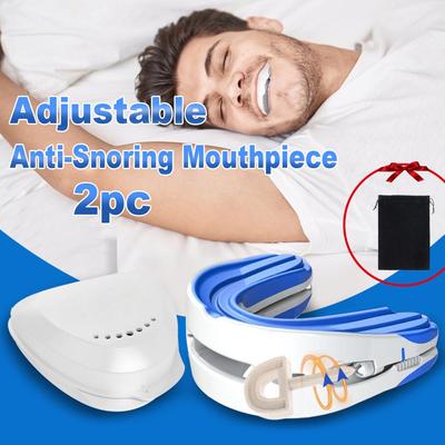 Justerbar Anti-Snarkning Munskydd Hängslen Sova Anti-Snark-anordningar Bruxism Snarkstoppare Förbättra Sömn Snark Munstycke