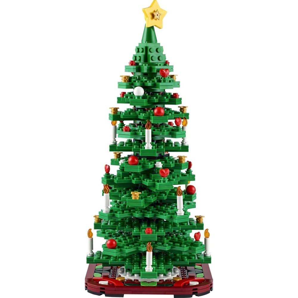 LEGO Christmas Tree Building Toy Set 40573 for Kids Ages 12-14 Decorative Blocks for Boys and Girls