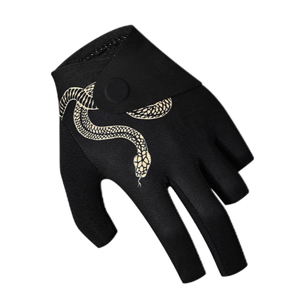 Non Slip Half Fingers Glove Elastic Billiard Training Gloves Billiards Glove  Fitness Accessories