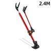 Super Hard Thickened Fishing Rod Holder Adjustable Extended Ground Plug Stable for Long Time Fishing Sessions