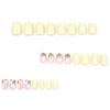 Summer Style Daisy Flower Wearable False Nails Set