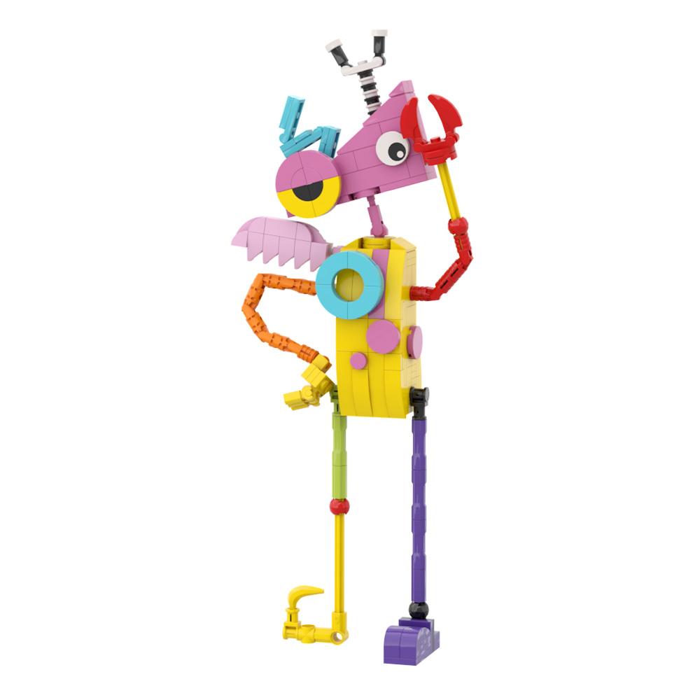 Цифровой Цирк MOC кубики, DIY креативные игрушки, отличный подарок для любителей конструкторов