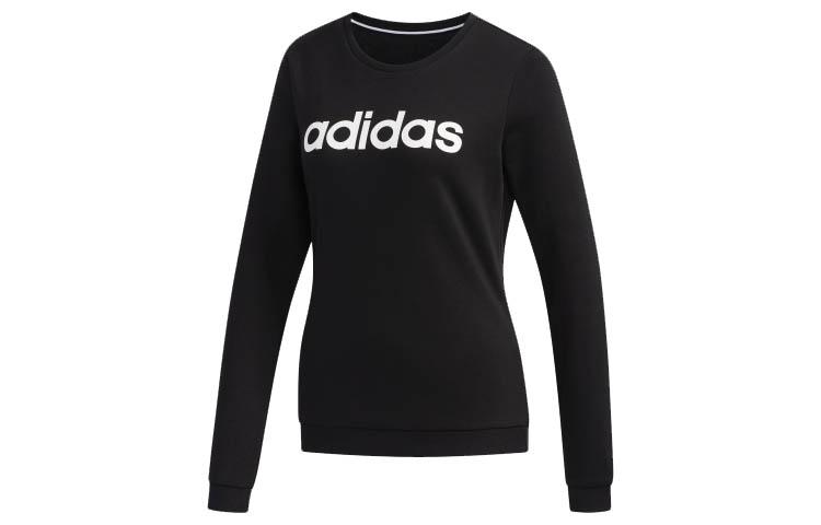 Adidas Neo Sweatshirts Women s Black Crew Neck Moderate Regular EI4695 M