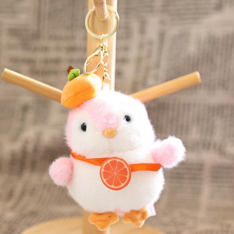 Cute Penguin Plush Toy Keychain Cartoon Stuffed Doll Backpack Pendant Bag Hanging Decoration Lovely Gifts