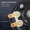12V 48V 60V General Motorcycle Electric Horn Kit Waterproof Round Speaker Loud Electric Horn Suitable For Bicycle Scooter 105Db