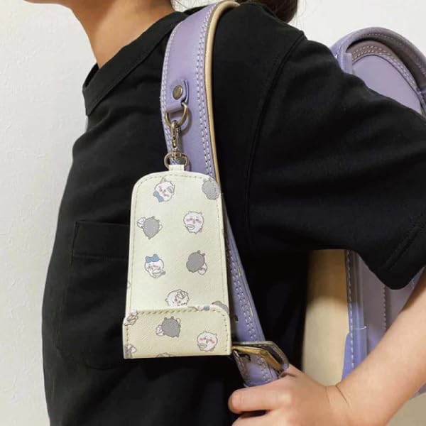 Aldi Chiikawa Key Case with Reel (Pink)