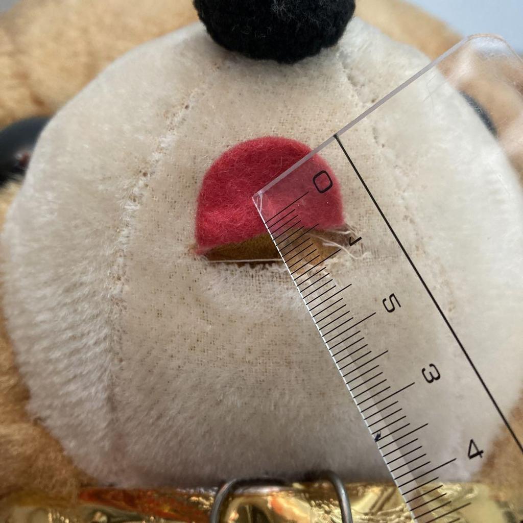 [USED] Showa Retro Bear Plush Toy Teddy Bear