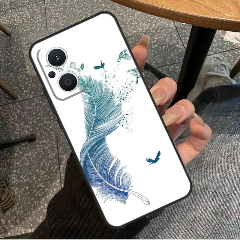 Feather Case For OPPO Find X6 Pro X3 X2 Neo X5 Lite OPPO Reno 6 Lite 4 5 7 8 10 8T 5Z 2Z 4Z Coque