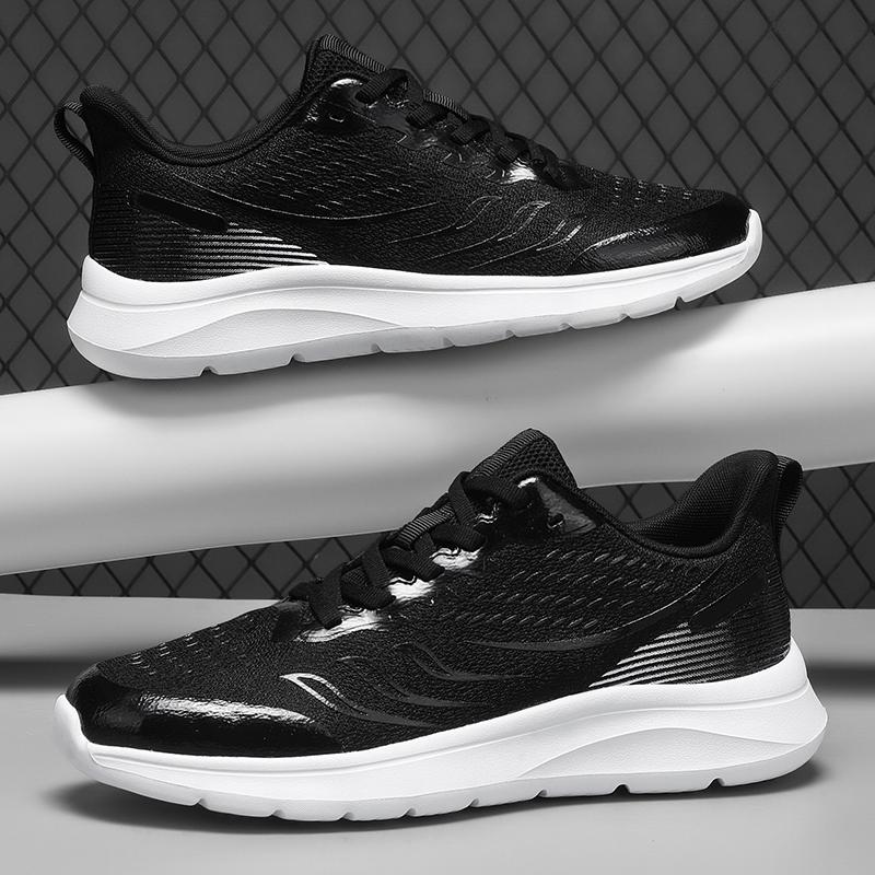 

Fashion 2025 New Blue Men Running Shoes Cushion Fashion Outdoor Sports Jogging Sneakers Design Classic Plus Size 39-46 Men s Shoes 39 чёрный