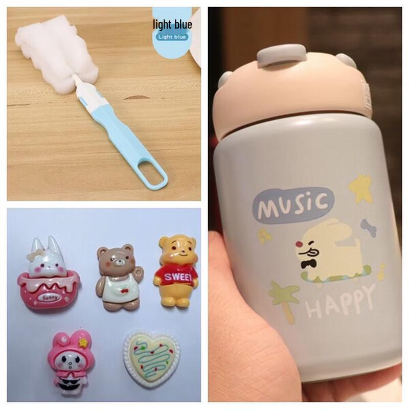 Qiwei 2025 Portable Children s Thermos with Straw