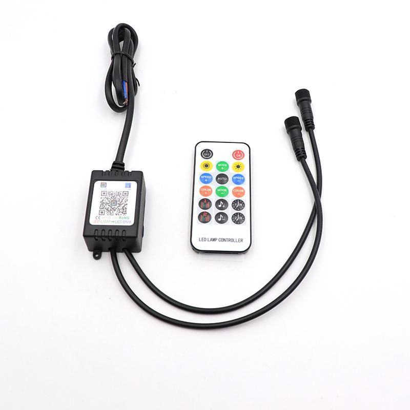 RGB Exterior Car LED Strip APP Remote Control LED Strip Under Car Tube Underglow Underbody System Neon Light