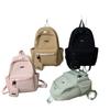 Schoolbag Female Korean Edition Japanese Simple Large Capacity Small Fresh Girl Junior High School Student College Student Backpack