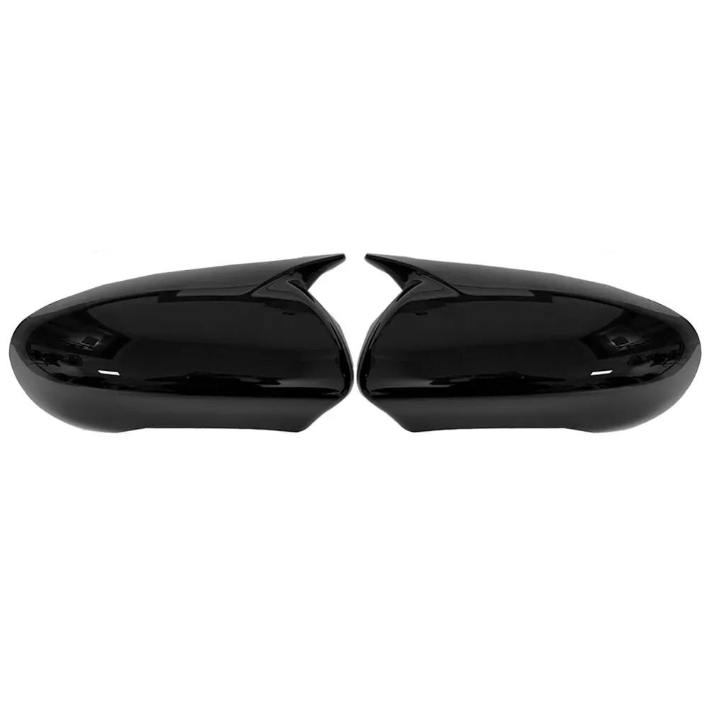 For Nissan Qashqai 2007-2013 Car Sticker Rearview Side Mirror Cover Wing Cap Exterior Door Rear View Case Trim Housing Shell