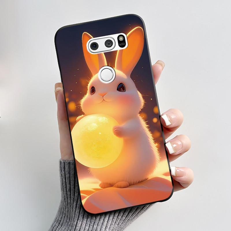 Casing For LG V30 V30+ V30S V30S+ V35 V35+ ThinQ Slim Soft Black Silicon Case Aesthetic Luxury Cute Cool Boys Girls Back Cover