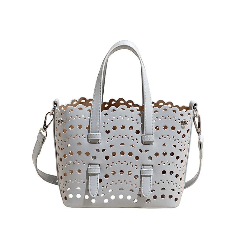 

Women s Hollow Handbag Out Niche Design Cross-body Bag Daily Travel Commuting Small 18x8x16 синій