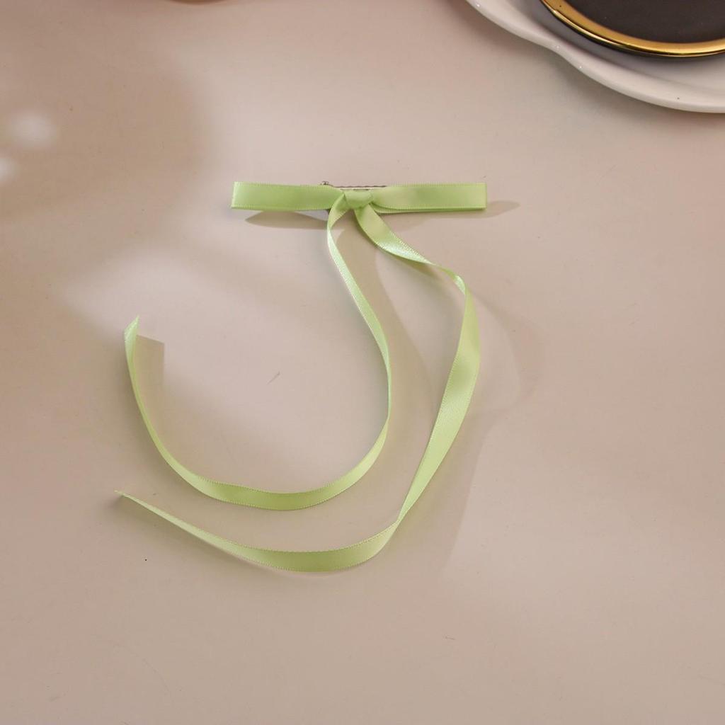 Ballet Style Ribbon Bow Duckbill Clip - Sweet 4cm Hair Accessories