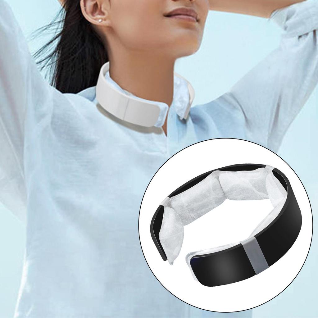 Neck Cooling Tube Cooling Neck Wraps Reusable PCM Cooling Scarf Personal Air Conditioner Collar for Men Women in door