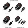 Keyless Drill Chuck 213mm 12inch for SDS PLUS 2 13mm Clamp Range Ergonomically Designed for Comfort and Efficiency