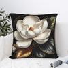 Black White Gold Flower Pillow Cover Morden Pillow Case For Sofa Home Decor Soft Cushion Cover Gift