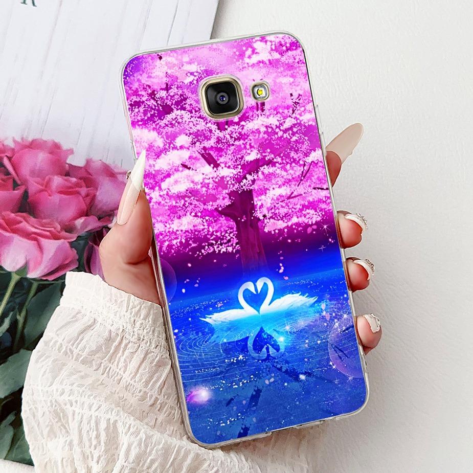 Für Samsung Galaxy A5 2016 2017 Hülle SM-A510F SM-A520F Stilvolle Bemalte Abdeckung Weiche Silikonhüllen Für Samsung A5 2017 2016 Fundas