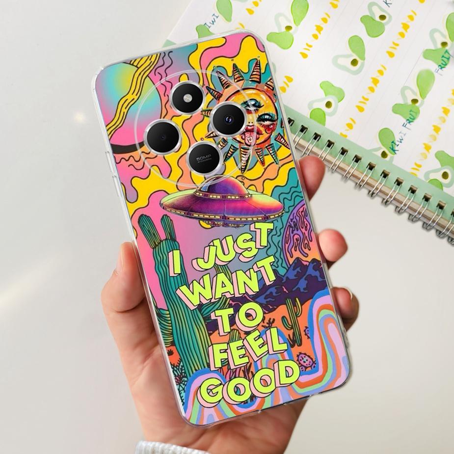 

For Xiaomi Redmi 14C Case Poco C75 Cute Cat Cartoon Cover Soft Silicone Phone Case For Xiaomi Poco C75 Redmi 14C 14R Fundas Capa Xiaomi Redmi 14R