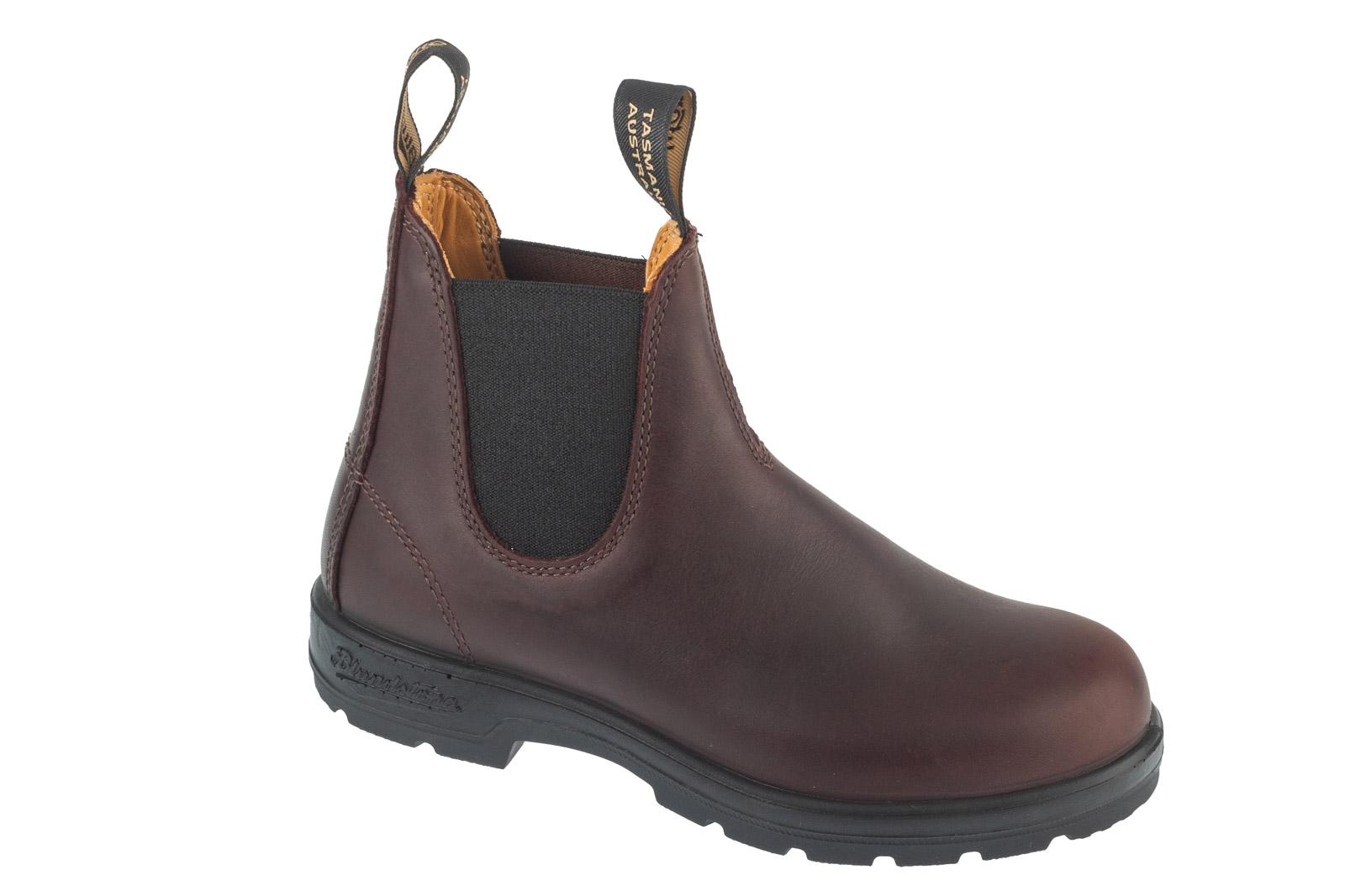 Blundstone Chelsea Boot, Unisex burgunderfarbene Chelsea Boots 39 bordeaux