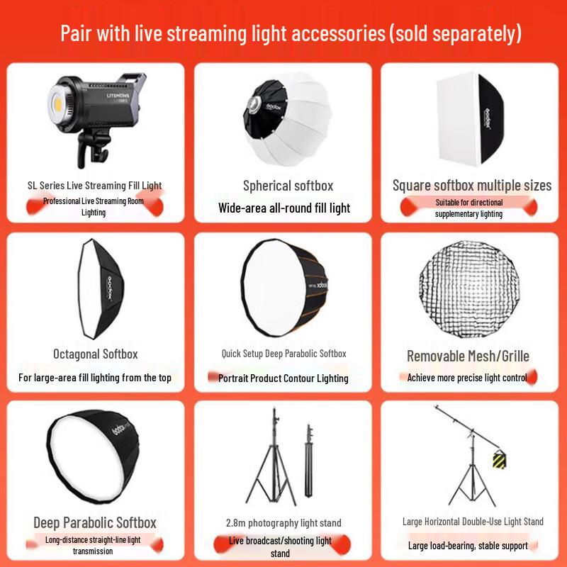 Godox LA200BI LED Continuous Video Light