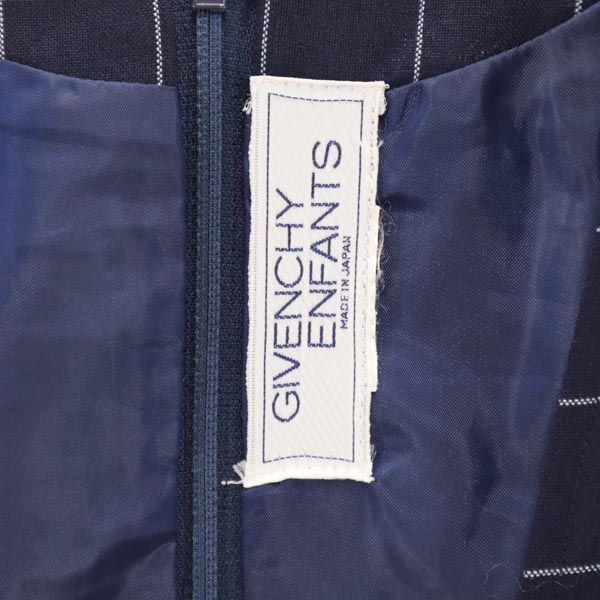 Givenchy No Sleeve One Piece Navy System Back Zip Kid's Used