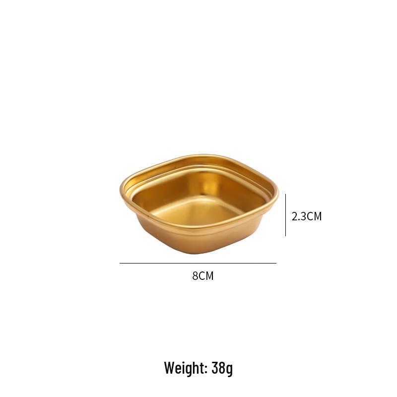 Hanyou Korean Style 304 Stainless Steel Dipping Dish
