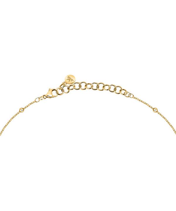 Morellato Istanti Gold Tone Stainless Steel Necklace SAVZ02 For Women