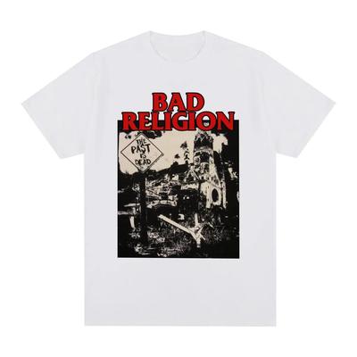 BAD RELIGION Vintage T Shirt Punk Rock Band Graphic Print Harajuku Streetwear Cotton Men Women EU Size T Shirt