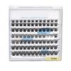 84 Clusters Individual Eyelash Extensions 8/10/12/14/16mm D Curl Fluffy Eyelash Clusters Mixed for Makeup