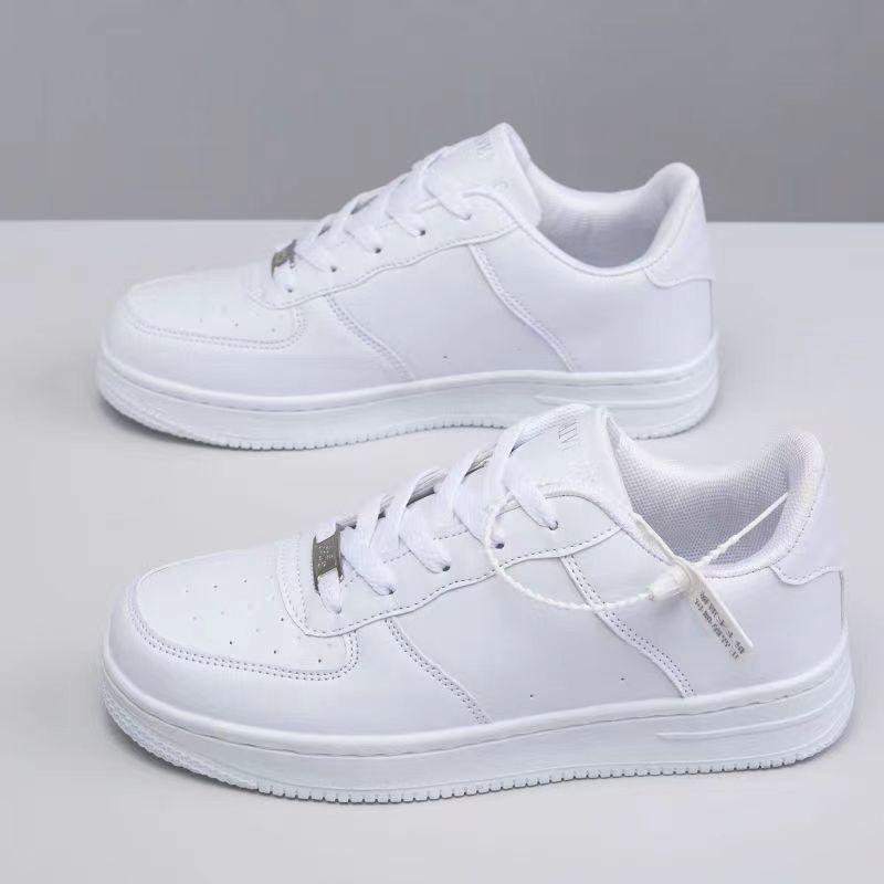 Couple casual board shoes simple lace-up low-top sports casual shoes student board shoes 36