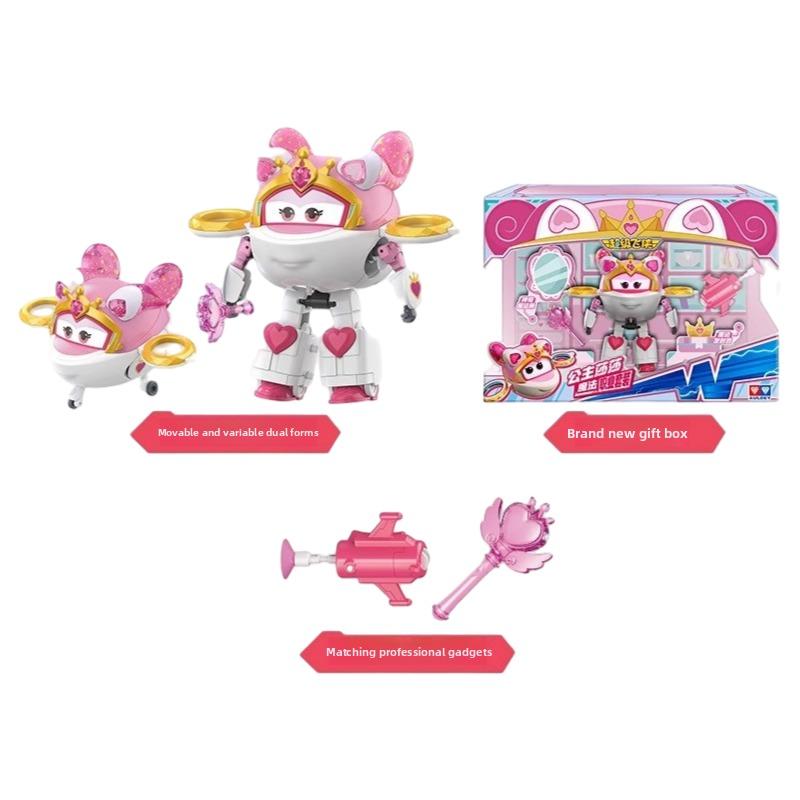 AULDEY Super Wings Career Series RUNI Marty Curie Popular Role-Play Interactive Career Simulation Toy Christmas Surprise Gift