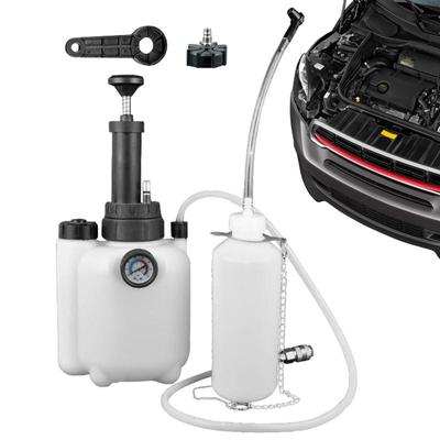 Car Manual Brake Fluid Bleeder Kit 3L Vacuum Brake Pressure Fluid Pump Professional Brake Flush Machine Pneumatic Brake Bleeder