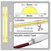 Dimmable COB LED Strip Light 24V 12V 8mm 320 LEDs M Flexible Tape 3000K 4000K 6000K For Bedroom Decoration 1M 5M