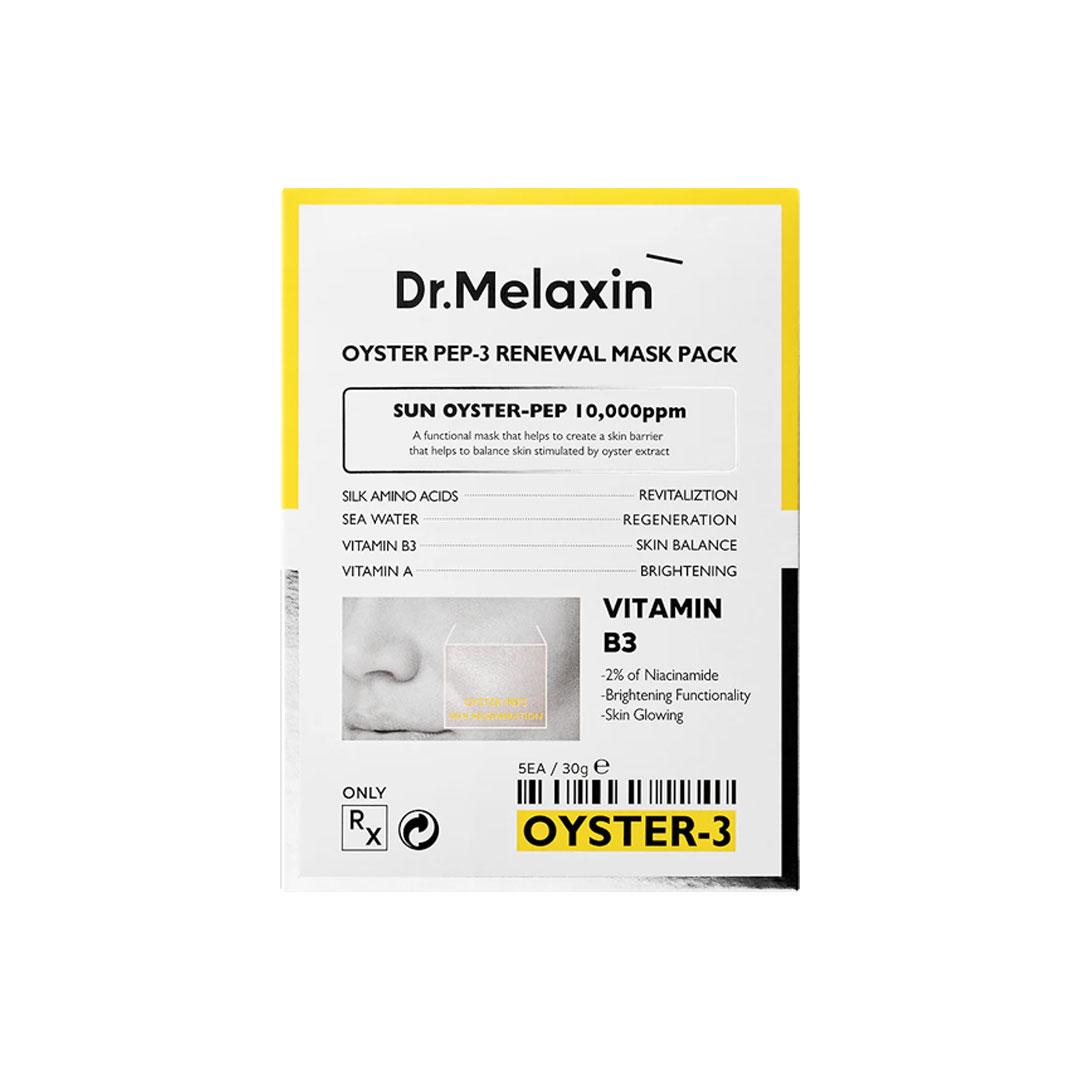 

DR.Melaxin Oyster Pep3 Обновляющая маска 30 г_5 уп.