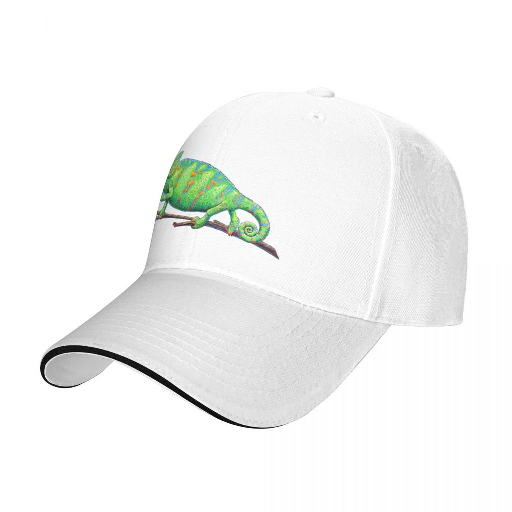 Veiled Chameleon Cap Baseball Cap Hat Luxury Brand Ny Cap Hat for Man Women's 1