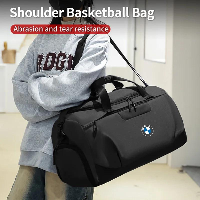 2025 Hot Car Styling Gym Bag Large Capacity Sports Tote Travel Shoulder Backpack For BMW E46 E90 E60 F10 E39 F30 E36 F20 E87 E90