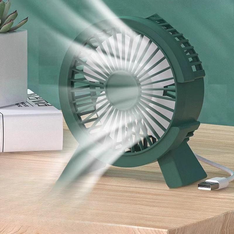 Desktop Mini FanSilent Student Office Electric Fan Small Household High-wind Mini Table Fan