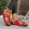 Large Size Roman Style Women's Sandals Open Toe Beach Slippers Summer Wedges Comfortable Outdoor Slip-on Shoes For Women