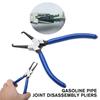 1pc High Quality Joint Clamping Pliers Fuel Filters Hose Pipe Buckle Removal Caliper Fits For Car Auto Vehicle Tools Mayitr