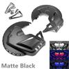 Motorcycle Accessories Chrome Brake Disc Rotor Covers With LED Light Fire Ring For Honda GOLDWING GL1800 2001-2015 F6B 2013-2015