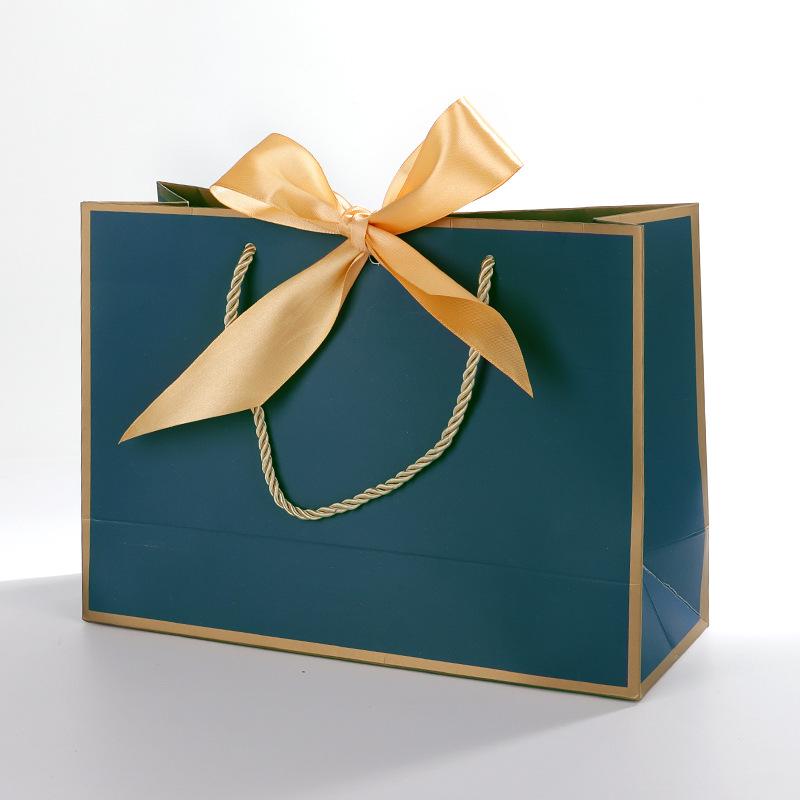 Gift, Cosmetic & Shopping Paper Bags with Bow Handles