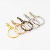 10/50Pcs Key Ring Chain Gold Color Silver Color 25/30Mm Round Split Metal Key Chain Diy Keychain Keyrings