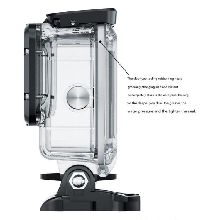 Heavy Duty Outdoor Waterproof Case Enclosure Housing Suitable For Adventure Cameras 50m Depth Resistant Anti Corrosion