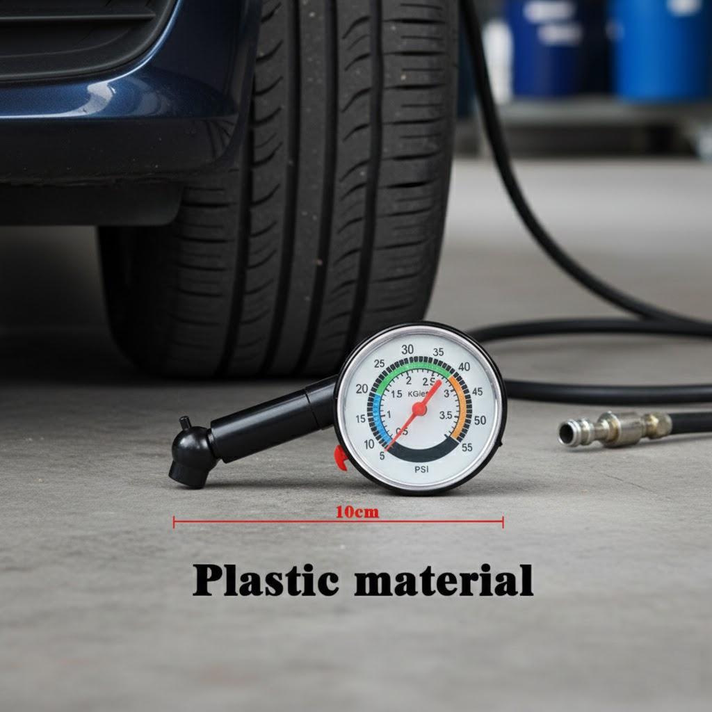 Portable Car Tire Pressure Gauge High Precision Mini Tire Pressure Tester for Accurate Measurement